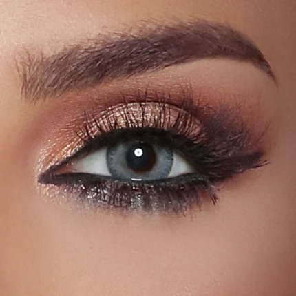 Glow Navy Grey Contact Lens | Optical Plaza