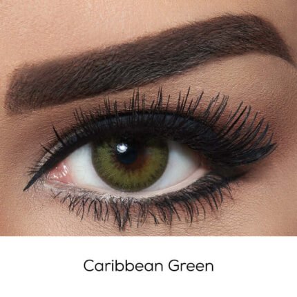 Diamond Caribbean Green Contact Lens | Optical Plaza