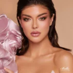 Brown colored contact lenses Diamond Oak – soft diamond effect