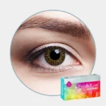 FRESHKON Fusion Warm Hazel Colored Contact Lenses | Optical Plaza