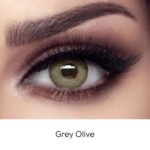 Elite Grey Olive - Premium Colored Contact Lenses | Optical Plaza