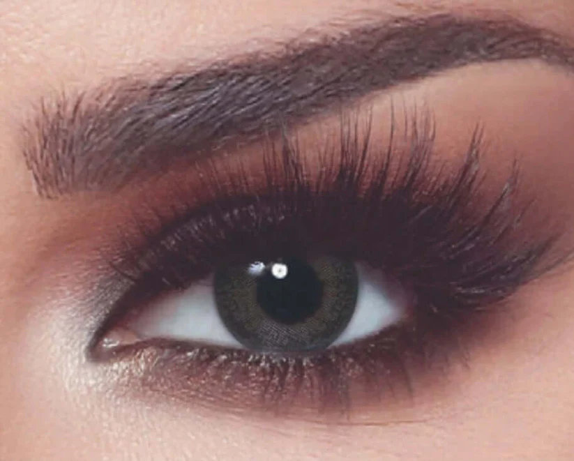 Bella One Day Color Contact Lenses – Ash Brown