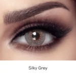 Elite Silky Grey - Premium Colored Contact Lenses | Optical Plaza