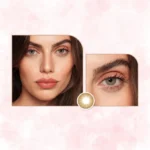 Veni Latte, VC-25, Colored Contact Lens, Optical Plaza, Latte Brown Contact Lenses, Natural Look Lenses, Comfortable Lenses, Stylish Lenses, Daily Wear Lenses, Party Contact Lenses