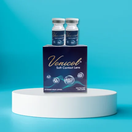 Venicol Transparent Contact Lens | Clear Vision Comfort – Optical Plaza