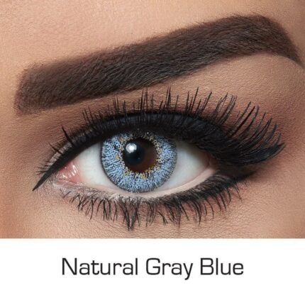 Natural Grey Blue Contact Lenses by Optical Plaza