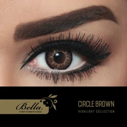 Highlight Circle Brown Contact Lenses by Optical Plaza