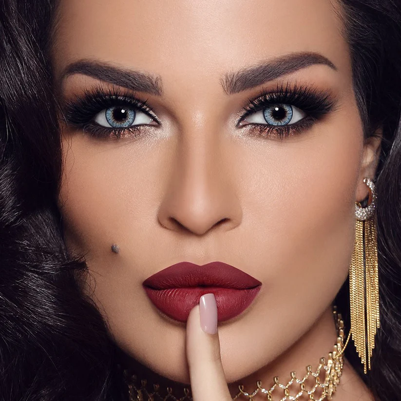 Bella One Day Ocean Blue Colored Contact Lens | Daily Disposable