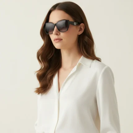 SunForge Black Polarized Sunglasses – Premium Fashion Shades | Optical Plaza