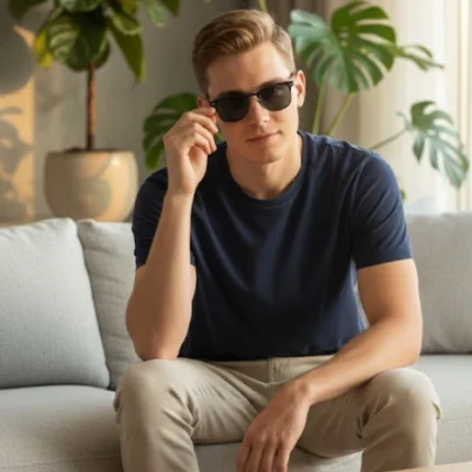 Aura Mens Sunglass – Stylish & UV-Protective Eyewear by Optical Plaza