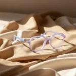 Petal Purple Round Cut Frame by Optical Plaza