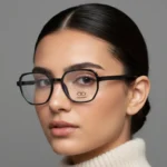 Lenskart Petal Black Frame | Elegant & Stylish Eyewear by Optical Plaza