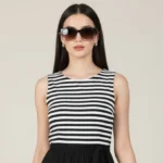 NovaBeam White Gold Polarized Luxury Sunglasses – Premium UV Protection | Optical Plaza