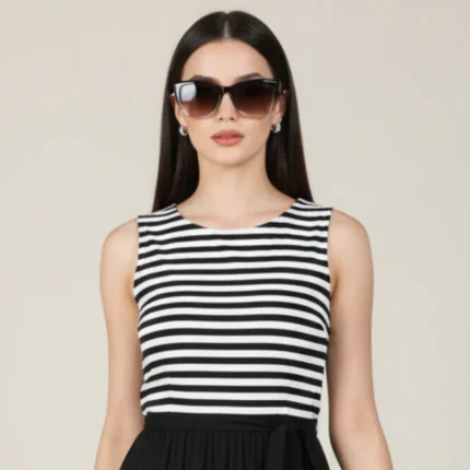 NovaBeam White Gold Polarized Luxury Sunglasses – Premium UV Protection | Optical Plaza