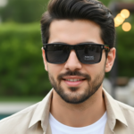 Gucci Premium Polarized Sunglasses for Men (Black And Red)